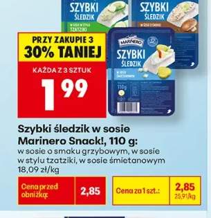 śledzik na raz