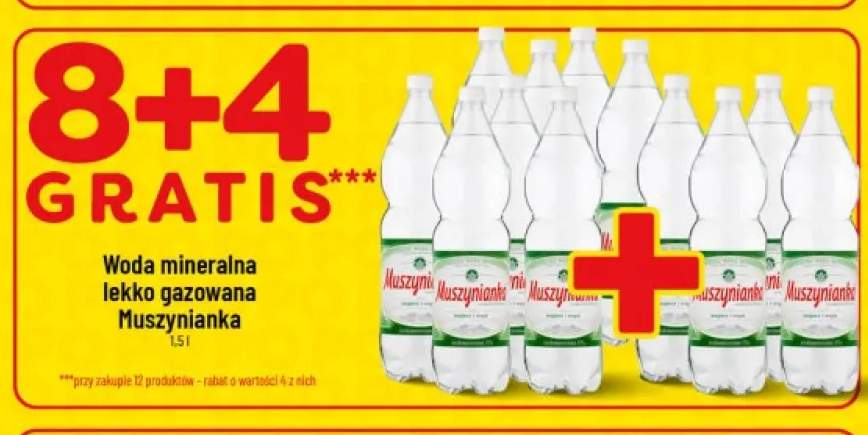 Woda mineralna lekko gazowana Muszynianka