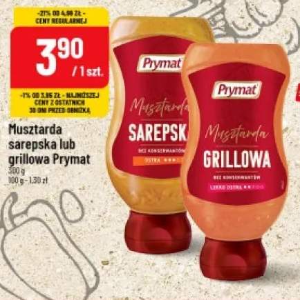 Musztarda Sarepska Prymat +1 wariant