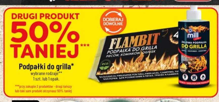 Podpałka do grilla Flambit +1 wariant