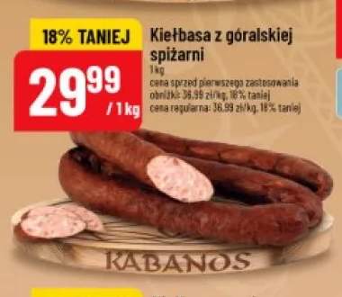 Kiełbasa z góralskiej spiżarni Kabanos