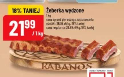 Żeberka wędzone Kabanos