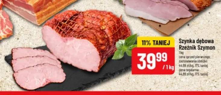 Szynka dębowa Rzeźnik Szymon