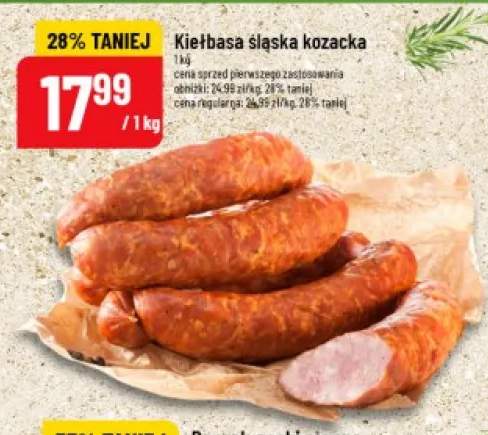 Kiełbasa śląska kozacka