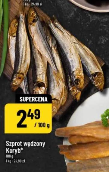 Szprot wędzony Koryb