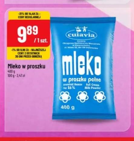 Mleko w proszku Cuiavia