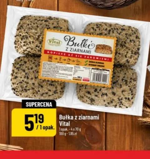 Bułka z ziarnami Vital