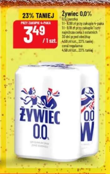Piwo bezalkoholowe Żywiec