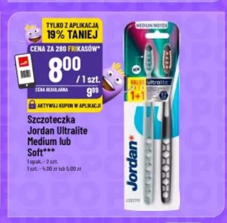Szczoteczka do zębów Jordan Ultralite Soft +1 wariant