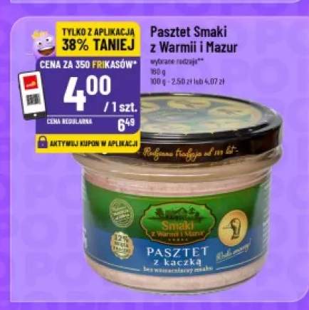 Pasztet z kaczką Smaki z Warmii i Mazur