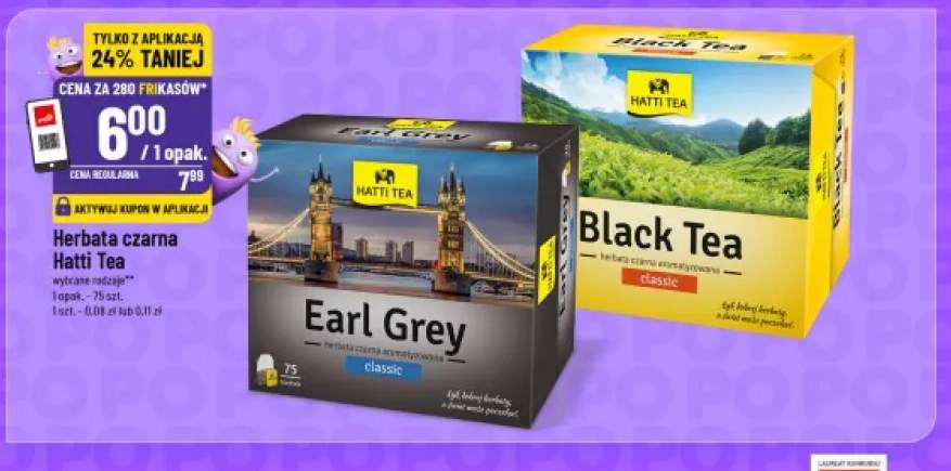Herbata czarna Earl Grey Hatti Tea +1 wariant