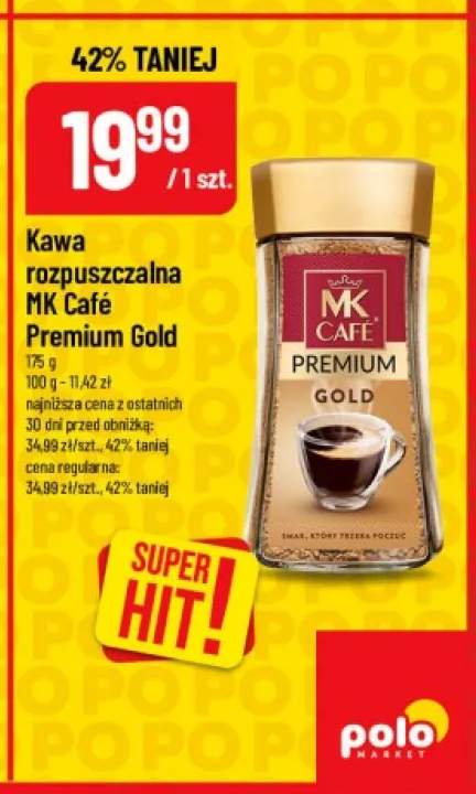 Kawa rozpuszczalna MK Café Premium Gold