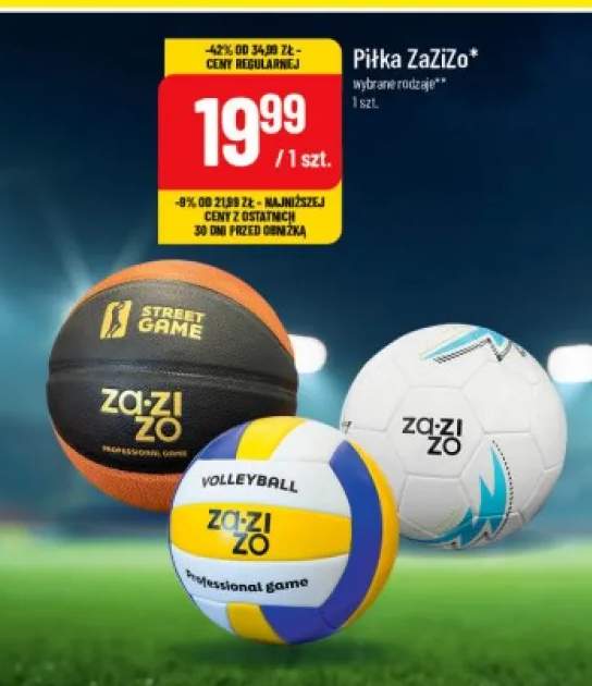 Piłka nożna ZaZiZo +2 warianty