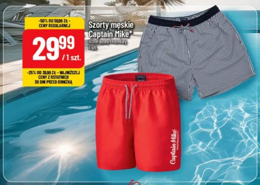 Szorty męskie Captain Mike