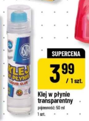 Klej w płynie transparentny Astra