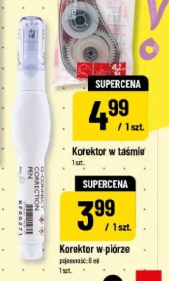 Korektor w piórze Q-Connect
