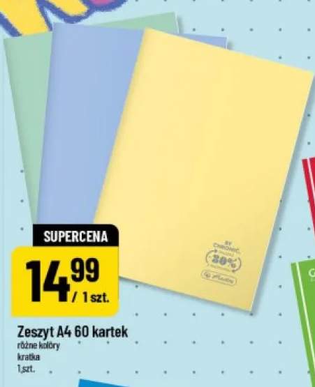 Zeszyt A4 Herlitz 60 kartek
