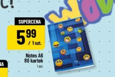 Notes A6 80 kartek