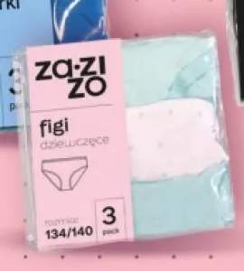 Figi dziewczęce ZaZiZo 3-pak