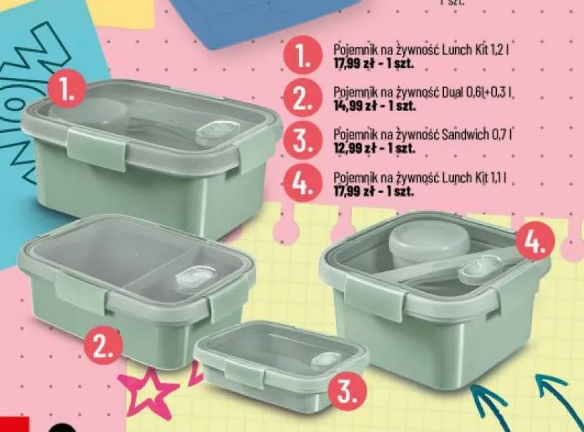 Pojemnik na żywność Lunch Kit 1,2 l