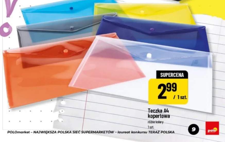 Teczka A4 kopertowa