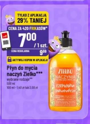Płyn do mycia naczyń Zielko