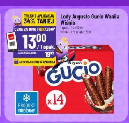 Lody Augusto Gucio Wanila Wiśnia