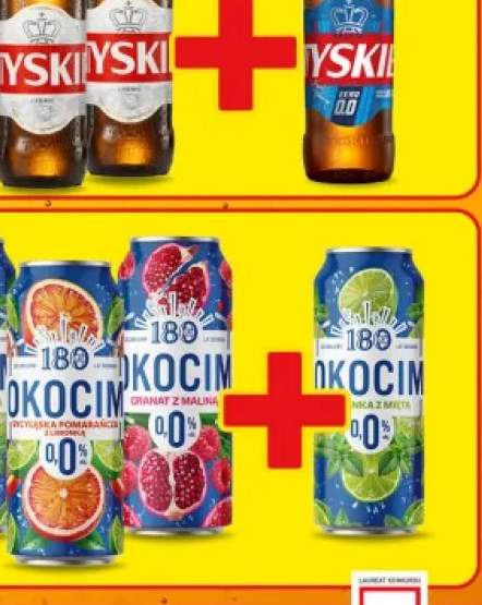 Piwo bezalkoholowe Warka Radler Cytryna +1 wariant
