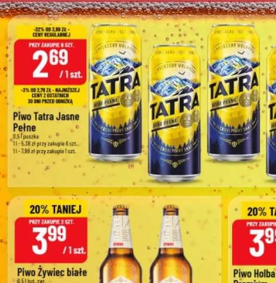 Piwo Lech Premium +1 wariant