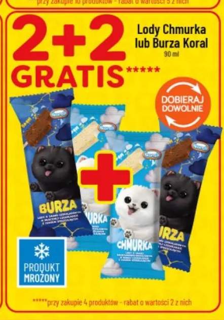 Lody Burza Koral +1 wariant