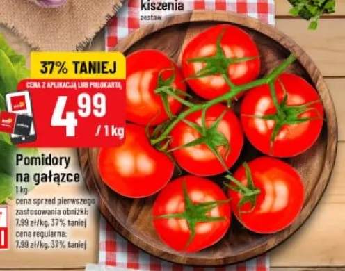 Pomidory na gałązce polskie