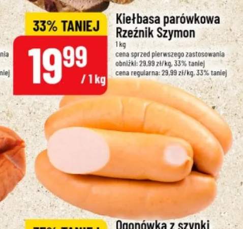 Kiełbasa parówkowa Rzeźnik Szymon