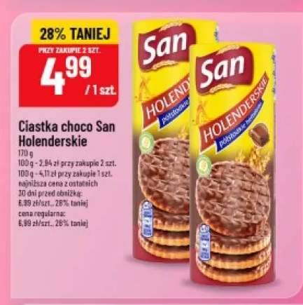Ciastka choco San Holenderskie