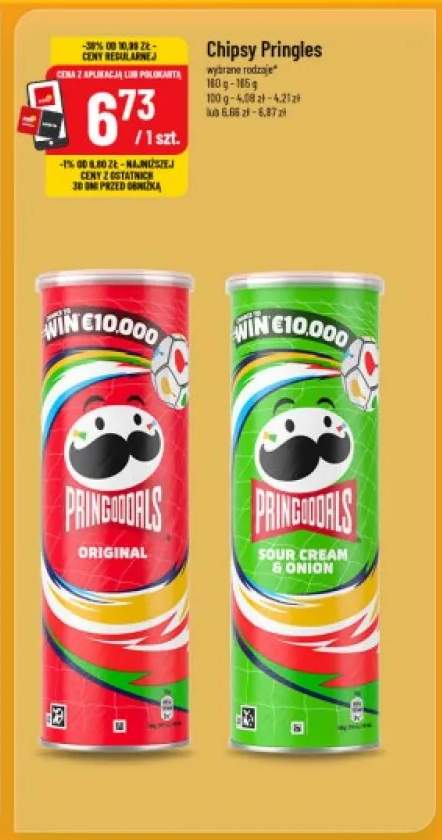 Chipsy Pringles Sour Cream & Onion