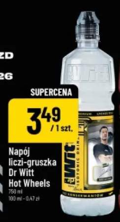 Napój liczi-gruszka Dr Witt Hot Wheels