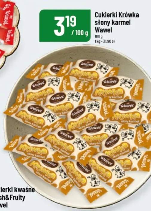 Cukierki Krówka słony karmel Wawel