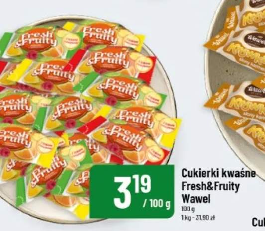 Cukierki kwaśne Fresh & Fruity Wawel