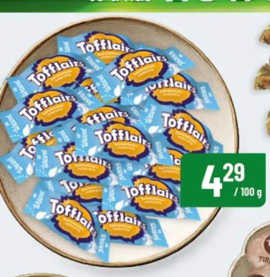 Cukierki Tofflairs karmelowo-mleczne Wawel