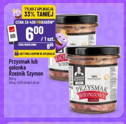 Przysmak wieprzowy Rzeźnik Szymon +1 wariant