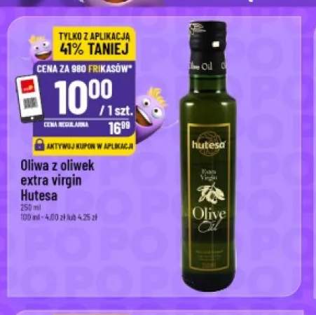 Oliwa z oliwek extra virgin Hutesa
