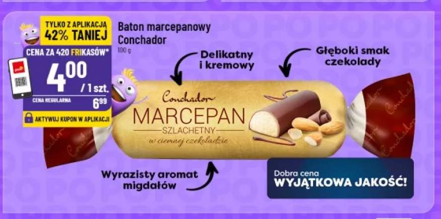 Baton marcepanowy Conchador