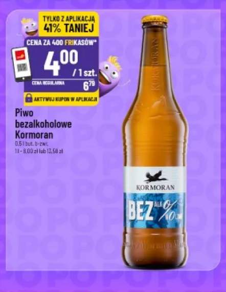 Piwo bezalkoholowe Kormoran