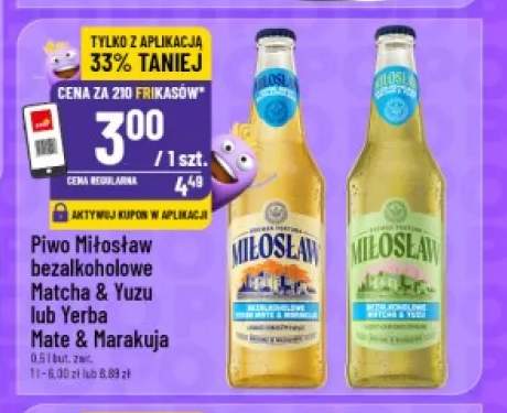 Piwo bezalkoholowe Miłosław Matcha & Yuzu +1 wariant