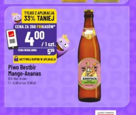 Piwo Bestbir Mango-Ananas