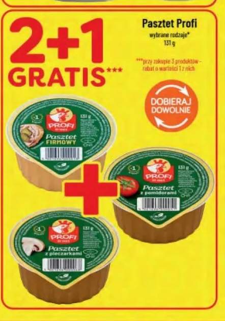 Pasztet Profi +3 warianty
