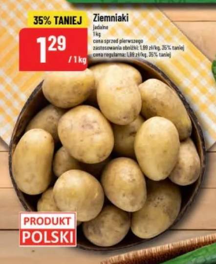Ziemniaki jadalne polskie
