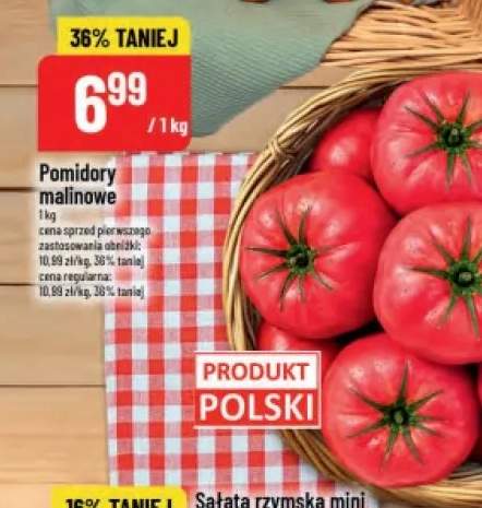 Pomidory malinowe