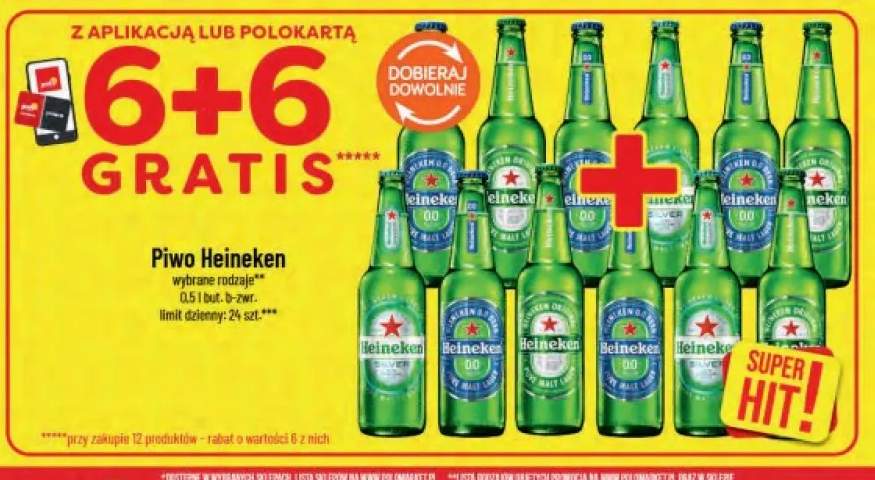 Piwo Heineken Original +2 warianty