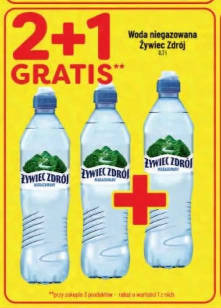 Woda niegazowana Żywiec Zdrój