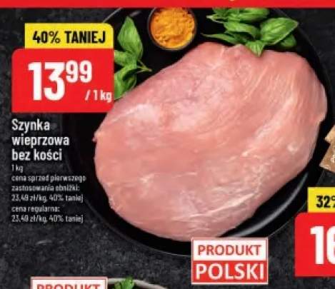 Szynka wieprzowa bez kości